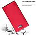 Custodia Compatibile Con Sony Xperia M2 / M2 Aqua In Rosso Metallico - Coperchio Protettivo In Silicone Tpu Flessibile - Foto miniatura 6