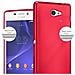 Custodia Compatibile Con Sony Xperia M2 / M2 Aqua In Rosso Metallico - Coperchio Protettivo In Silicone Tpu Flessibile - Foto miniatura 7