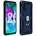 Cover Honor 20 / Huawei Nova 5t Bi-materia Anello Magnetico Stand Blu - Foto miniatura 1