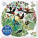 Hummingbirds Round Jigsaw Puzzle Per Adulti, 500 Pezzi - Foto miniatura 1
