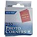 The Photo Album Societ Dispenser Box Con 250 Photograph Photo Corner - Clear - Foto miniatura 1