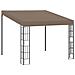 Gazebo A Parete 3x3 M Talpa In Tessuto - Foto miniatura 1