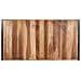 Tavolino 180x90x40 Cm In Legno Massello Con Finitura Sheesham - Foto miniatura 4