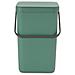 Pattumiera Incasso Sort Go 25lt Green - Foto miniatura 1