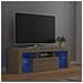 Mobile Porta TV con Luci LED Rovere Sonoma 120x35x40 cm - Foto miniatura 9