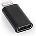 USB Type-C adapter (CF / 8pin M), Black - Foto miniatura 2