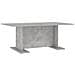 Tavolino Salotto Grigio Cemento 103,5x60x40cm Legno Multistrato - Foto miniatura 2