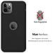 Custodia Compatibile Con Apple Iphone 11 Pro Max (xi Pro Max) In Candy Nero - Coperchio Protettivo In Silicone Tpu Flessibile - Foto miniatura 3