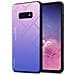 Custodia Compatibile Con Samsung Galaxy S10e In Rosa - Blu - Coperchio Protettivo Bicolore In Vetro Temperato E Silicone Tpu - Foto miniatura 1