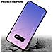 Custodia Compatibile Con Samsung Galaxy S10e In Rosa - Blu - Coperchio Protettivo Bicolore In Vetro Temperato E Silicone Tpu - Foto miniatura 3