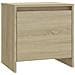 Comodino Rovere Sonoma 45x34x44,5 cm in Truciolato - Foto miniatura 2
