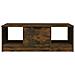 Tavolino Da Salotto Rovere Fumo 102x50x36 Cm Legno Multistrato - Foto miniatura 3