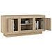 Mobile Porta Tv Rovere Sonoma 102x35x45 Cm In Legno Multistrato - Foto miniatura 7