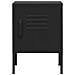Comodino Nero 35x35x51 Cm In Acciaio - Foto miniatura 3
