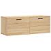Mobile A Parete Rovere Sonoma 100x36,5x35 Cm Legno Multistrato - Foto miniatura 2