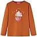 Maglietta Da Bambina A Maniche Lunghe Cognac 104 - Foto miniatura 1