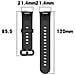Cinturino Per Redmi 2/xiaomi Mi Watch 2 Lite Black - Foto miniatura 3