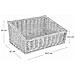 Cestaespositore Portapane In Vimini Rettangolare Cm 43,5 X 32 H 20 - Foto miniatura 4