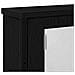 Mobile da Bagno con Specchio Rovere Nero 42x12x60 cm Truciolato - Foto miniatura 8