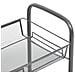 Carrello Da Cucina Con 3 Ripiani Grigio 46x26x64 Cm In Ferro - Foto miniatura 4