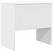 Scrivania Bianca 80x50x76 cm in legno ingegnerizzato - Foto miniatura 6