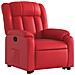 Poltrona Alzapersona Reclinabile Rosso in Similpelle - Foto miniatura 3