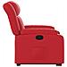 Poltrona Alzapersona Reclinabile Rosso in Similpelle - Foto miniatura 9