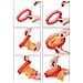 Set Telaio Maglia Uncinetti Circolare 4pz Accessori Ferri Ago Unicnetto Cappelli - Foto miniatura 3