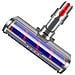 Testina Per Spazzola Per Pavimenti Migliorata Compatibile Con Aspirapolvere Dyson V7, V8, V10, V11, V15 - Foto miniatura 2