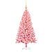Albero di Natale con 150 LED con supporto Rosa 150 cm PVC - Foto miniatura 3