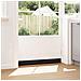 Spazzole per porte a vite 6 pcs Nero 100 cm Lega di alluminio - Foto miniatura 4