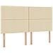 Letto con Contenitore Crema 160 x 200 cm Pelle Sintetica - Foto miniatura 9