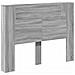 Testiera Grigio Sonoma 140 x 16,5 x 103,5 cm Legno multistrato - Foto miniatura 1