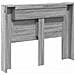 Testiera Grigio Sonoma 140 x 16,5 x 103,5 cm Legno multistrato - Foto miniatura 7
