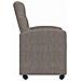 Sedie da Pranzo con Ruote 2 pcs Grigio 57 x 67 x 98 cm - Foto miniatura 5