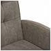 Sedie da Pranzo con Ruote 2 pcs Grigio 57 x 67 x 98 cm - Foto miniatura 7
