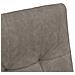 Sedie da Pranzo con Ruote 2 pcs Grigio 57 x 67 x 98 cm - Foto miniatura 8