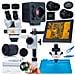 Set Microscopio Trinoculare Mercury Pro Con Telecamera E Display 8"" - Zoom 7x-45x, Oculare Wf10x / 20mm, Base Antistatica - Foto miniatura 1