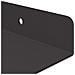 Scaffale da parete con lo scaffale 4 pcs Nero 100 x 18 x 2,5 cm - Foto miniatura 8