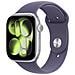 Watch Series 11 GPS 46mm Cassa Alluminio Argento con Sport Band Viola Nebbia - S /M - Foto miniatura 1