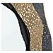Specchio Da Parete Shai Dark Tondo In Ferro E Mdf Multicolor - Foto miniatura 3
