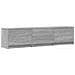 Mobile TV con LED con LED Sonoma grigia 165 x 34 x 40 cm - Foto miniatura 5