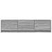 Mobile TV con LED con LED Sonoma grigia 165 x 34 x 40 cm - Foto miniatura 6