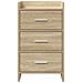 Comodini Rovere Sonoma 40 x 36 x 70 cm Legno ingegnerizzato - Foto miniatura 4