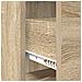 Comodini Rovere Sonoma 40 x 36 x 70 cm Legno ingegnerizzato - Foto miniatura 8