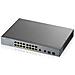GS1350-18HP Gestito L2 Gigabit Ethernet (10/100/1000) Supporto Power over Ethernet (PoE) Grigio - Foto miniatura 2