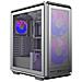 MasterFrame 500 Mesh Midi Tower Nero, Trasparente - Foto miniatura 1