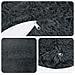 Cuscino con cuscino HEERLEN 6 pz Antracite Fleece PV - Foto miniatura 5