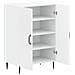 Mobile per scarpe HAARLEM 59,5 x 39,5 x 89,5 cm Bianco - Foto miniatura 3