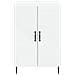 Mobile per scarpe HAARLEM 59,5 x 39,5 x 89,5 cm Bianco - Foto miniatura 4